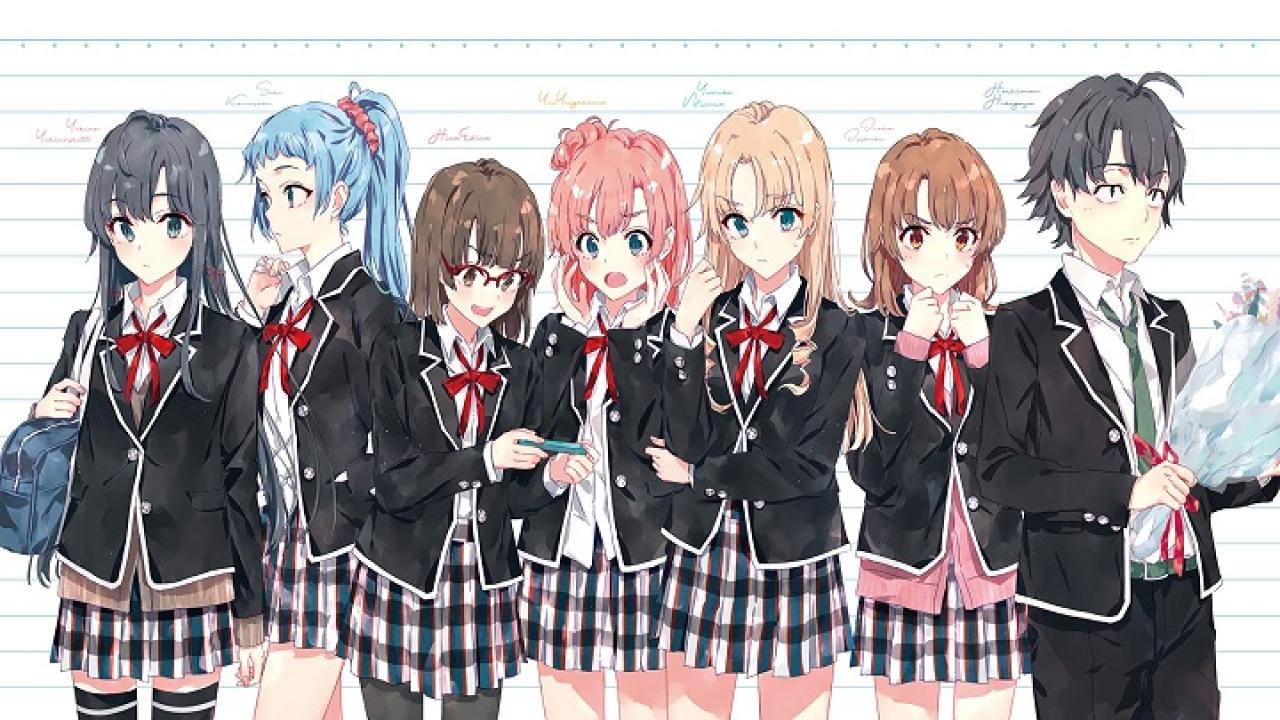 انمي Yahari Ore no Seishun Love Comedy wa Machigatteiru